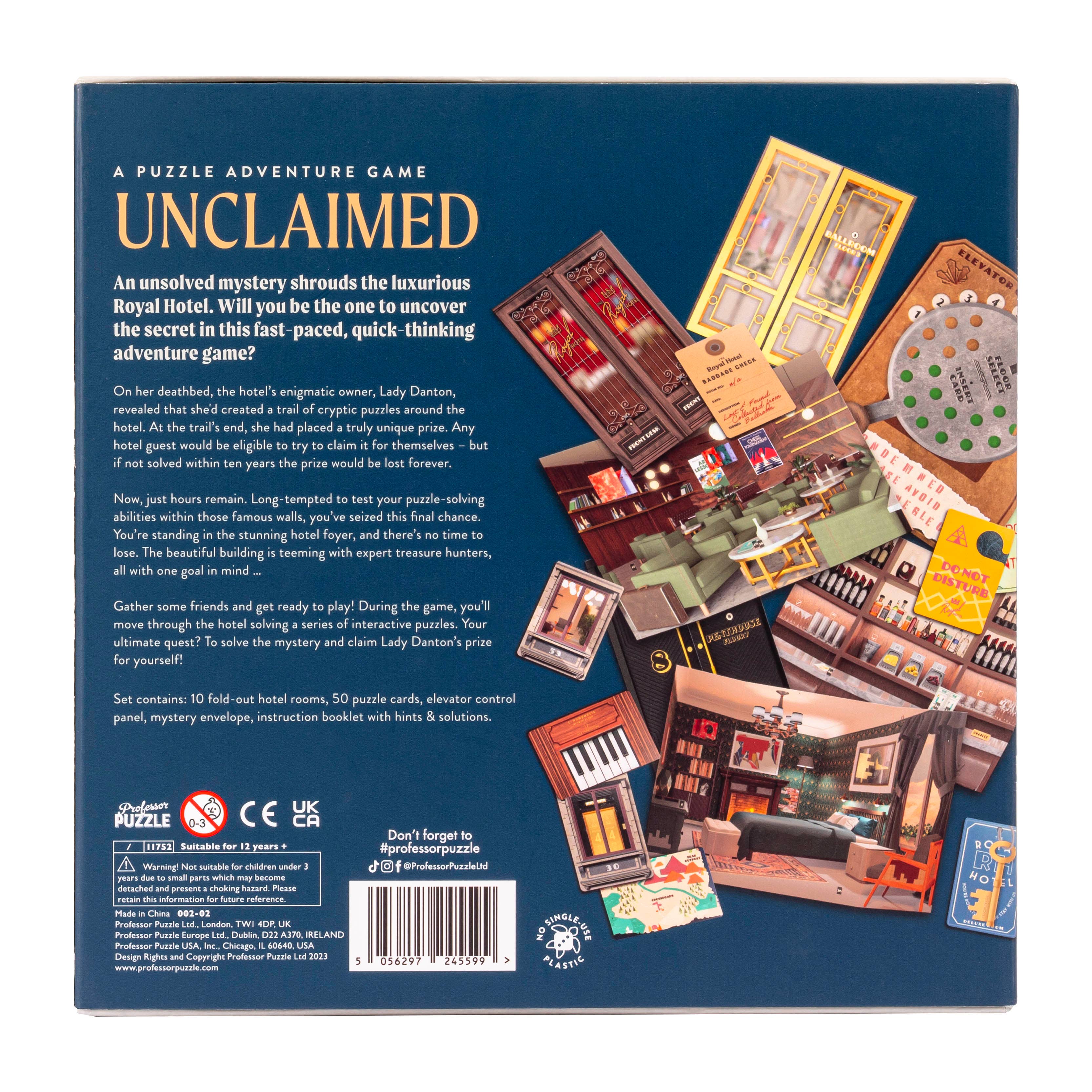 Unclaimed Puzzle Adventure Game