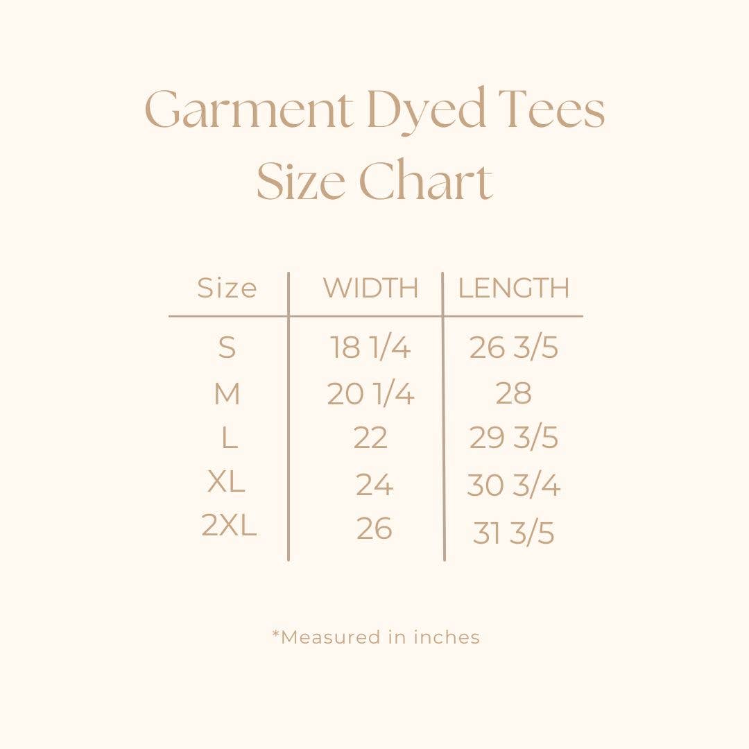 Running Out Of Books | Garment Dyed Tee | Reading: Pepper / White Ink / XL