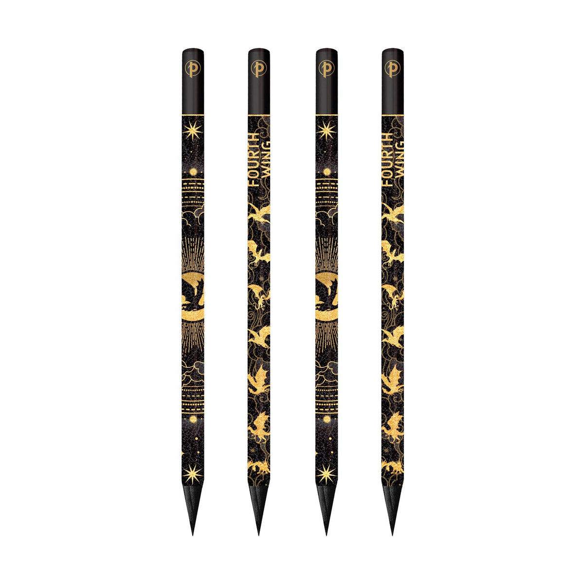 Fourth Wing Shadows of Navarre 4 Pack Pencils