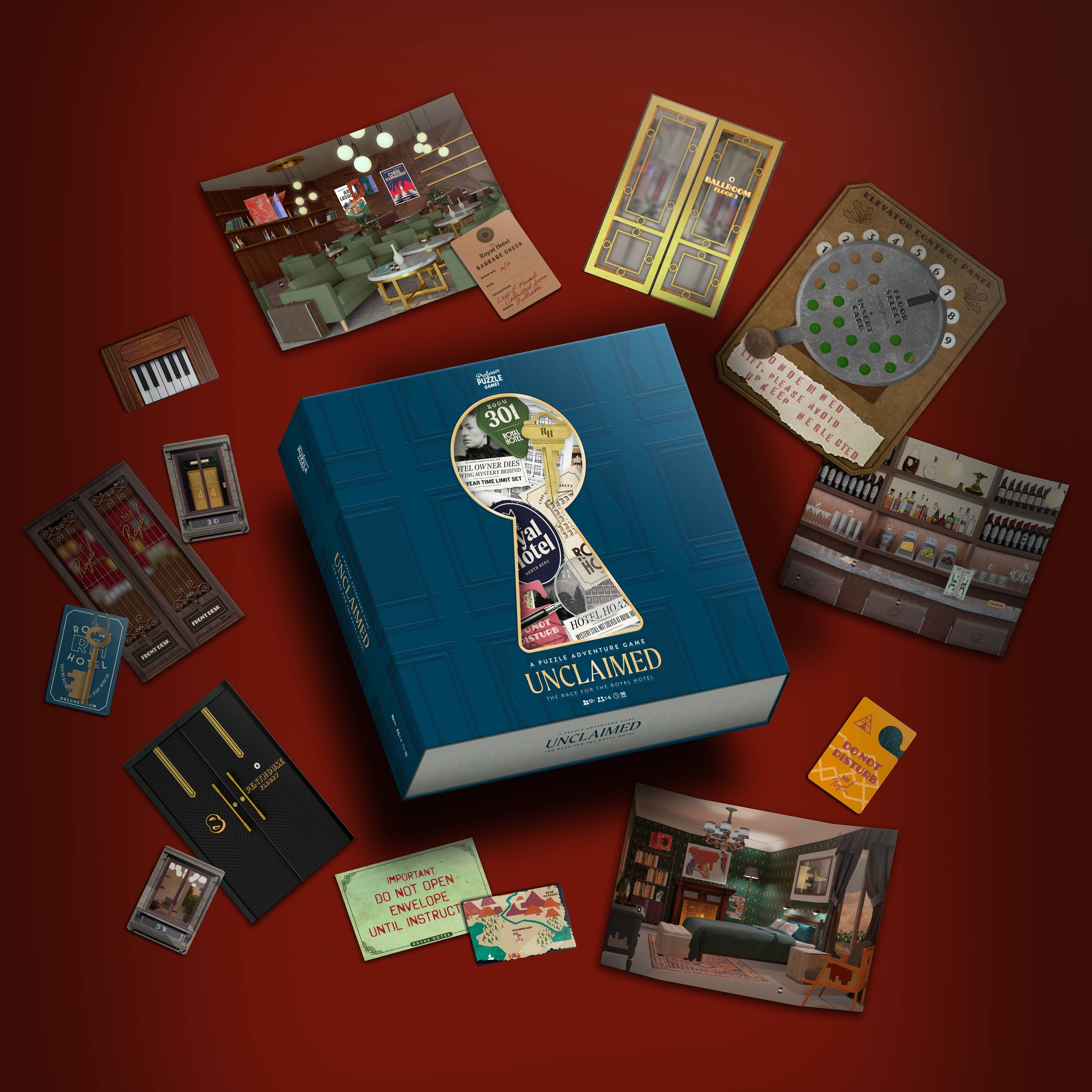 Unclaimed Puzzle Adventure Game
