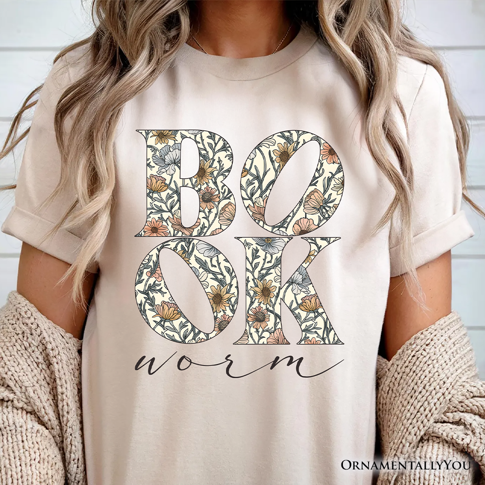 Bookworm Wildflower T-Shirt