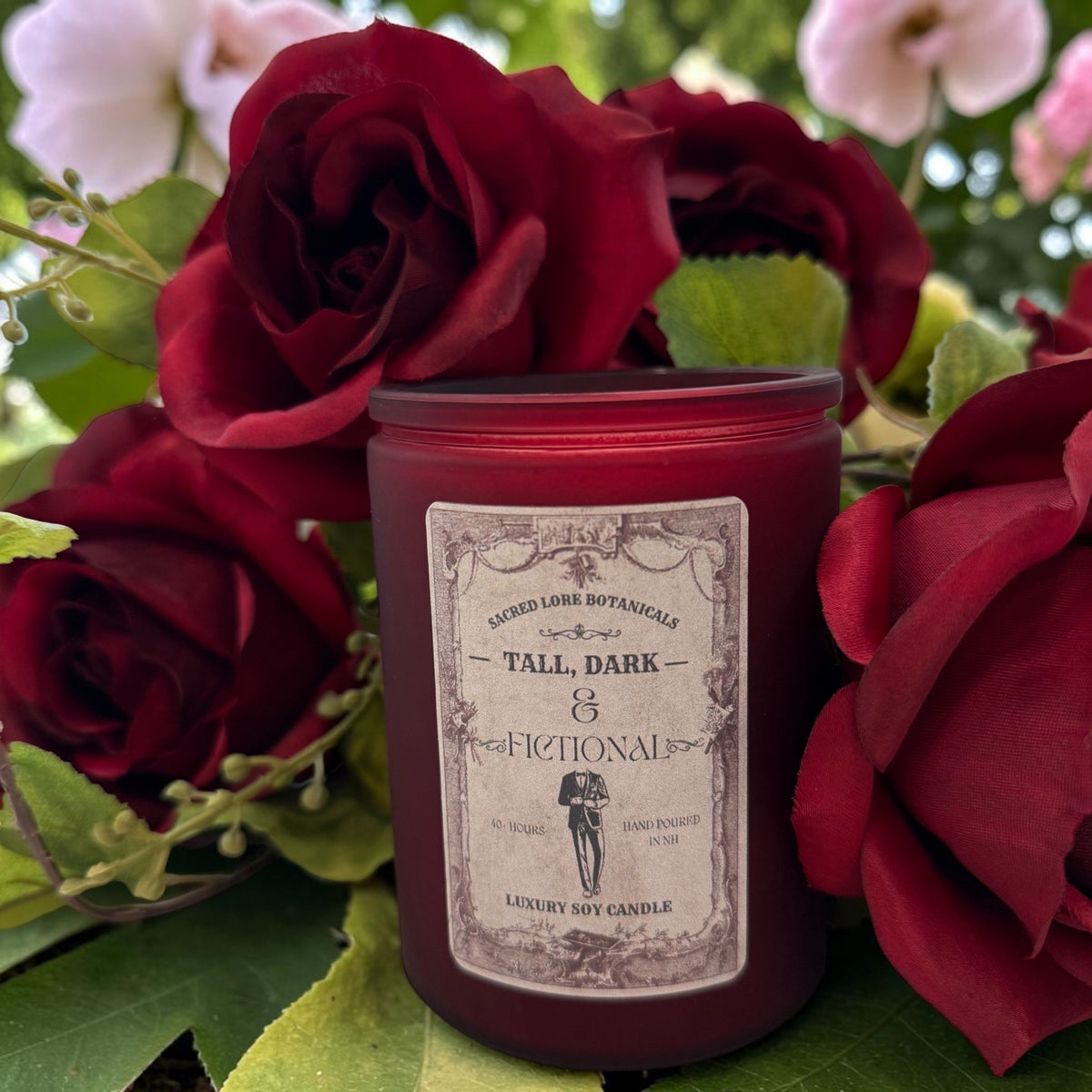 Tall Dark & Fictional 10oz Candle