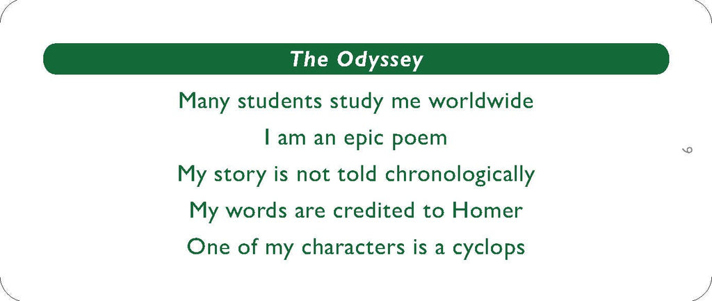 What Book Am I? Guessing Game