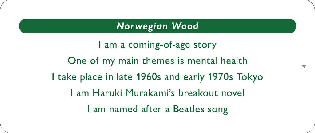 What Book Am I? Guessing Game