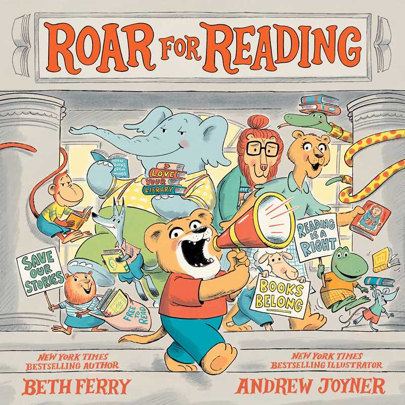 Roar for Reading by Beth Ferry: Hardcover
