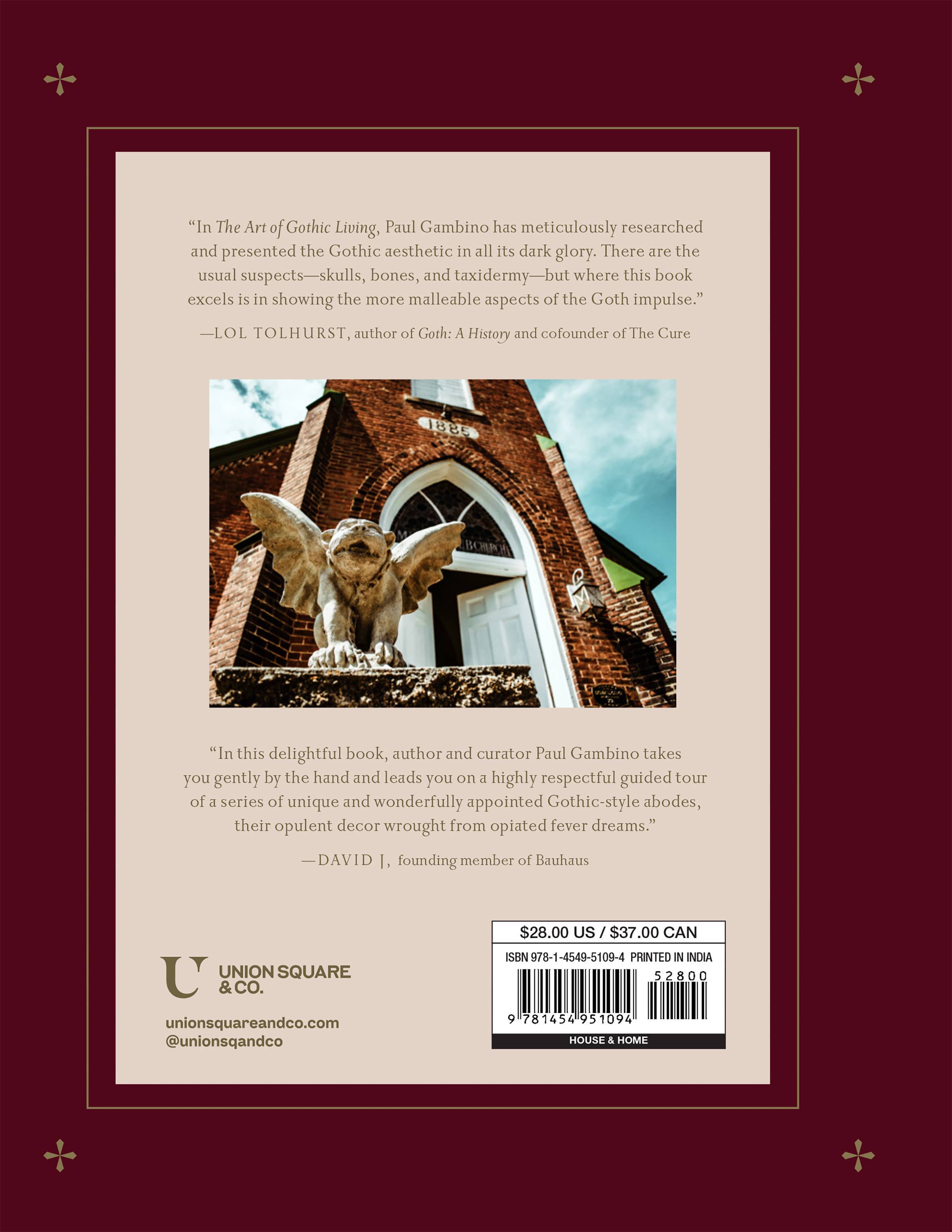 The Art of Gothic Living: Dark Decor for the Modern Macabre: Hardcover