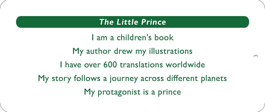 What Book Am I? Guessing Game